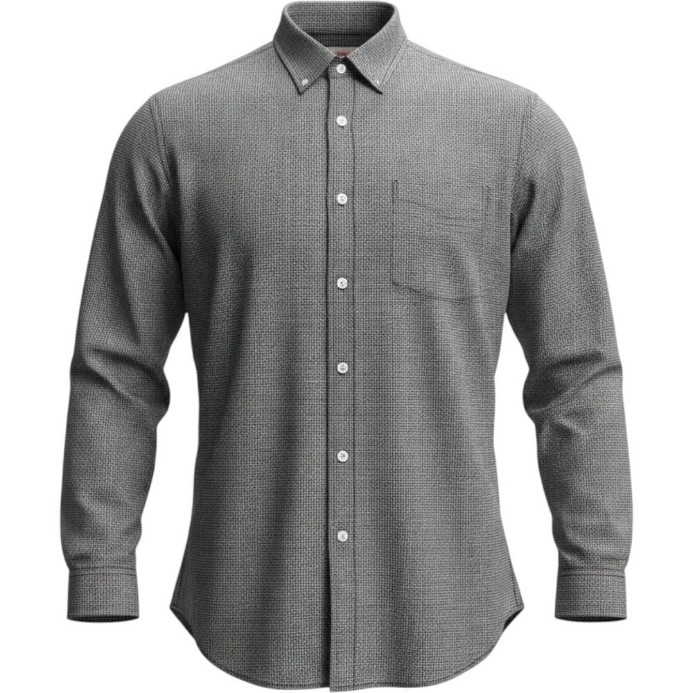 BROOKS BROTHERS Button Down Shirt Mens 15.5 - 2 Black Gingham Micro Check‎